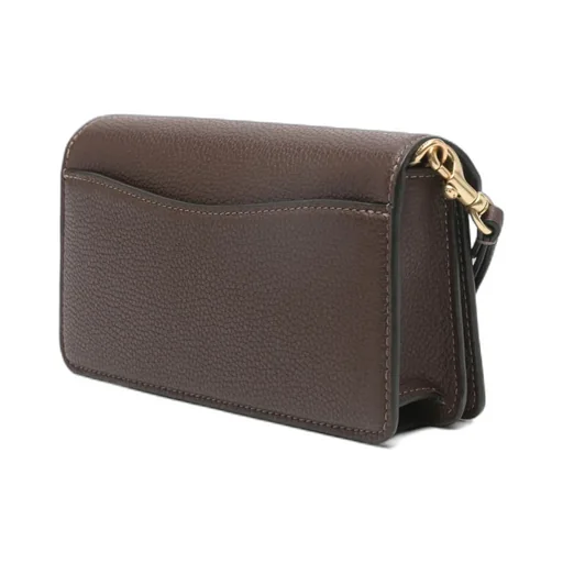 Coach Logo Plaque Chain Crossbody Bag