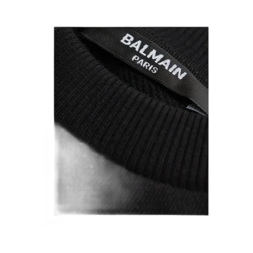 Balmain Kids Logo Printed Crewneck Sweatshirt