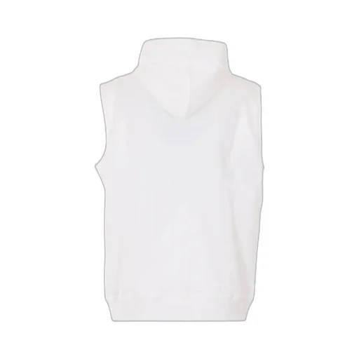 Brunello Cucinelli Zip-Up Sleeveless Drawstring Hoodie