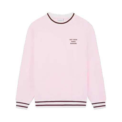 DrÔLe De Monsieur Sweatshirt Slogan Sport Sweatshirt