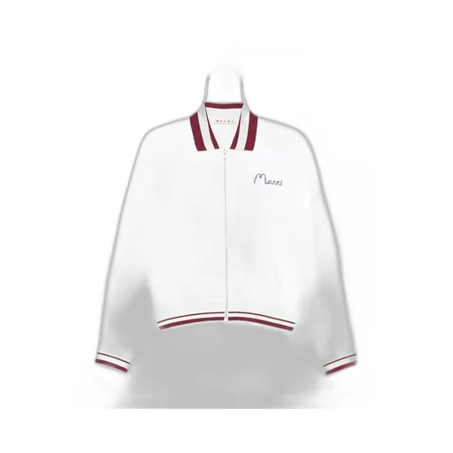 Long-Sleeved Zippered Sweatshirt