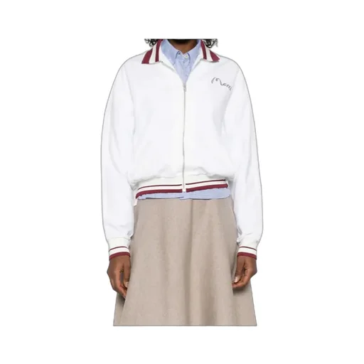 Long-Sleeved Zippered Sweatshirt
