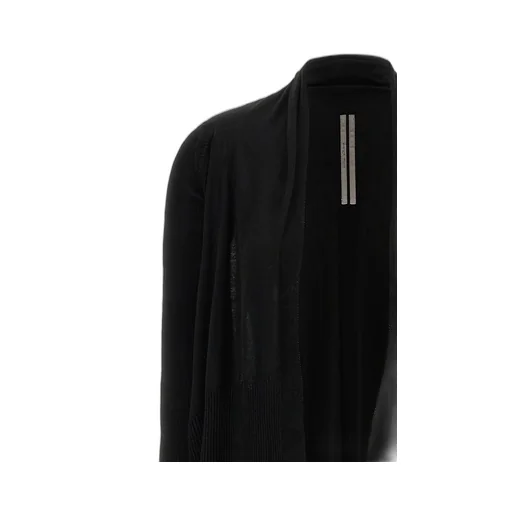 Rick Owens Knitted Long Wrap Cardigan