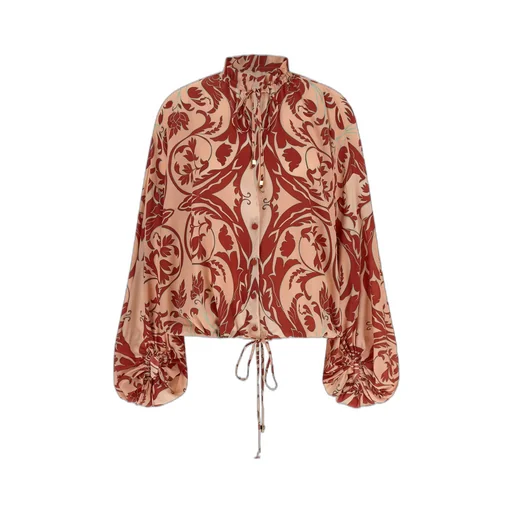 F.R.S For Restless Sleepers All-Over Print Drawstring Shirt