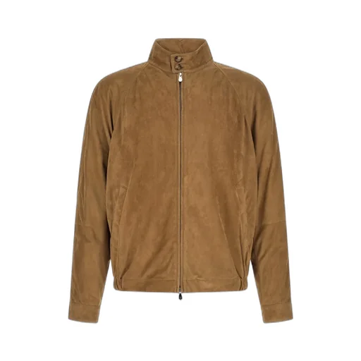 Brunello Cucinelli Stand Collar Unlined Jacket