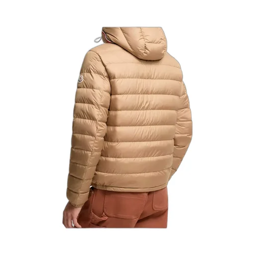 Moncler Logo Patch Zip-Up Hooded Jacket