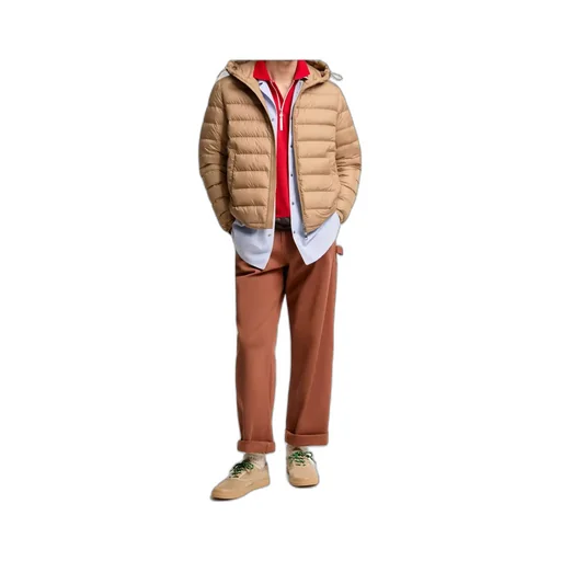 Moncler Logo Patch Zip-Up Hooded Jacket