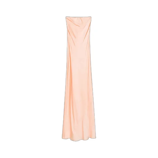 Long Dress In Envers Satin