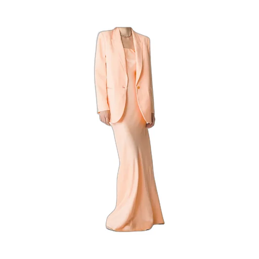 Long Dress In Envers Satin