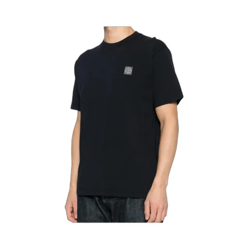 Stone Island Logo Patch Crewneck T-Shirt