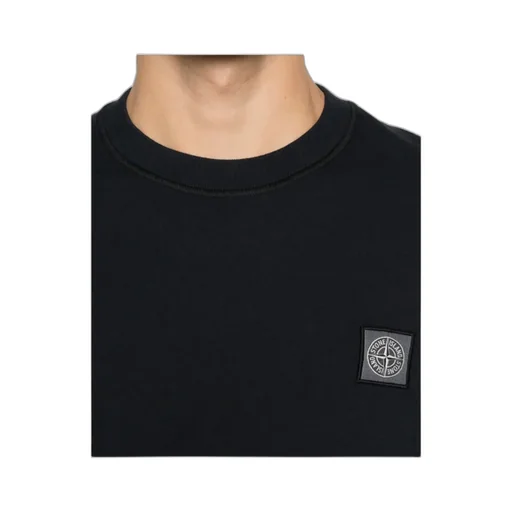 Stone Island Logo Patch Crewneck T-Shirt