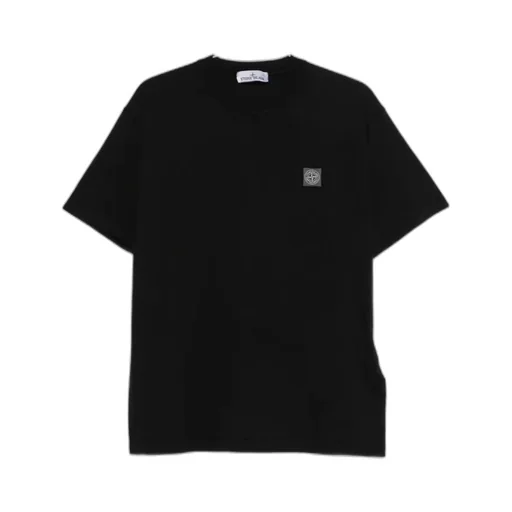 Stone Island Logo Patch Crewneck T-Shirt