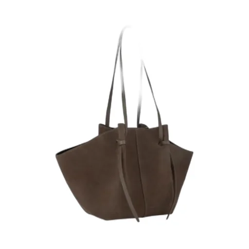 Large Mochi - Nutmeg Suede