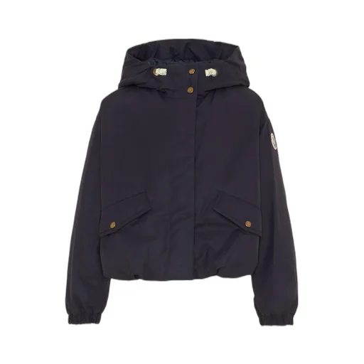 Moncler Enfant Eucalyptus Hooded Down Jacket