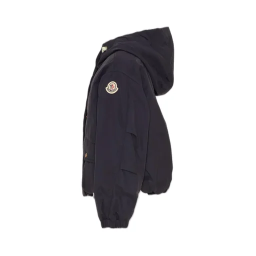 Moncler Enfant Eucalyptus Hooded Down Jacket
