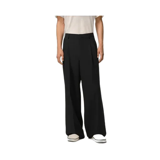 Ami Paris Low Waist Wide Trousers