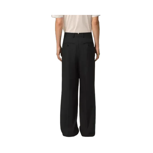 Ami Paris Low Waist Wide Trousers