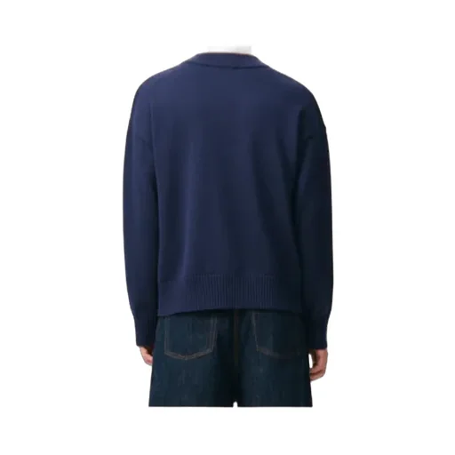 Ami Paris Ami De Coeur V-Neck Cardigan