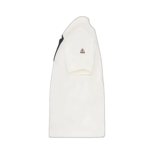 Moncler Enfant Tricolor-Trimmed Piquet Polo Shirt