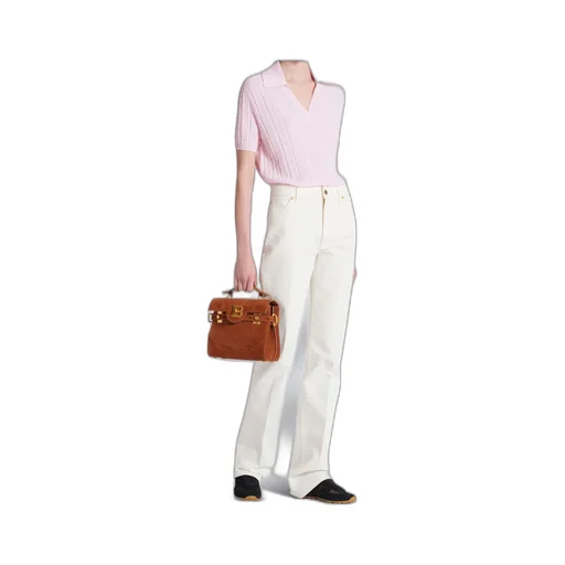 Balmain B-Buzz 23 Foldover Top Tote Bag