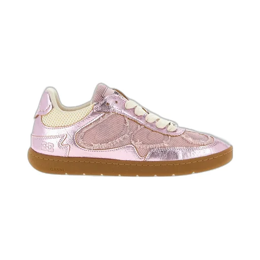 Ganni 08 Lace-Up Sneakers