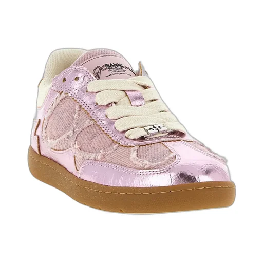 Ganni 08 Lace-Up Sneakers
