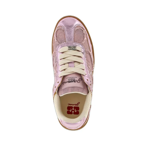 Ganni 08 Lace-Up Sneakers