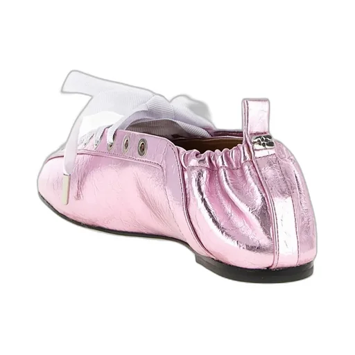 Lace-Up Ballerinas