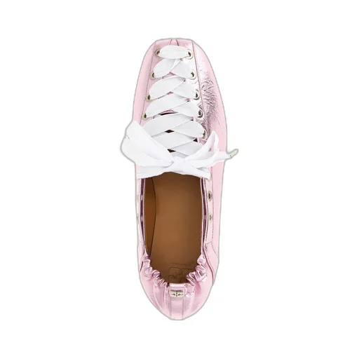 Lace-Up Ballerinas