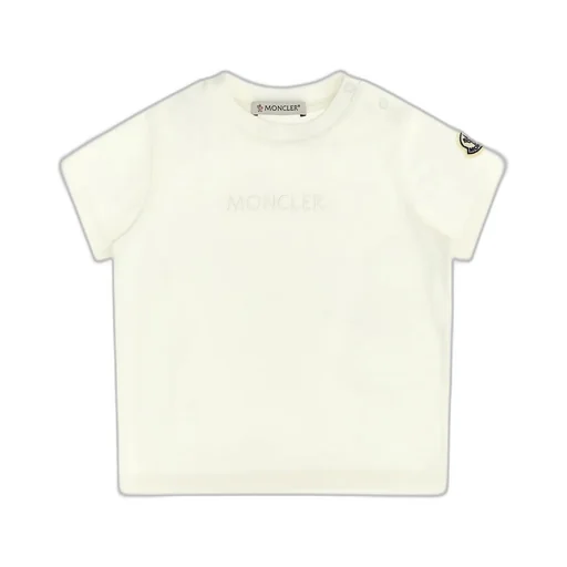 Moncler Enfant Embroidered Logo T-Shirt