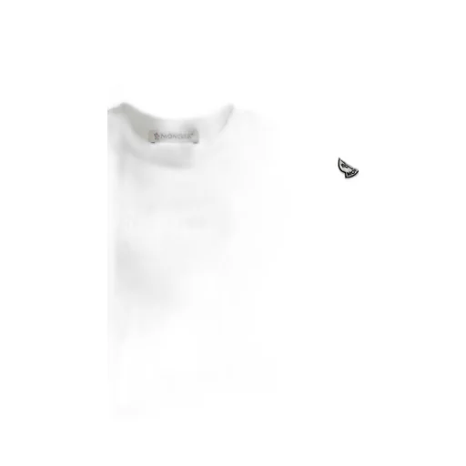 Moncler Enfant Embroidered Logo T-Shirt