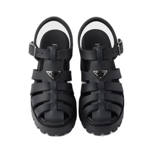 Rubber Platform Sandals