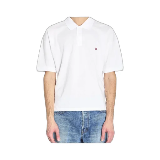 Polo Shirt In Pique Cotton Jersey