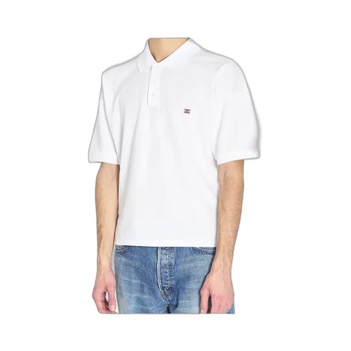 Polo Shirt In Pique Cotton Jersey