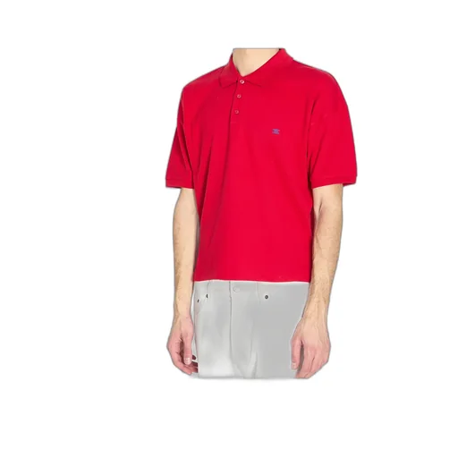 Polo Shirt In Pique Cotton Jersey