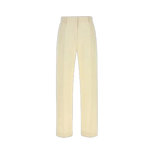 Jil Sander Pleat Detailed Straight Leg Pants