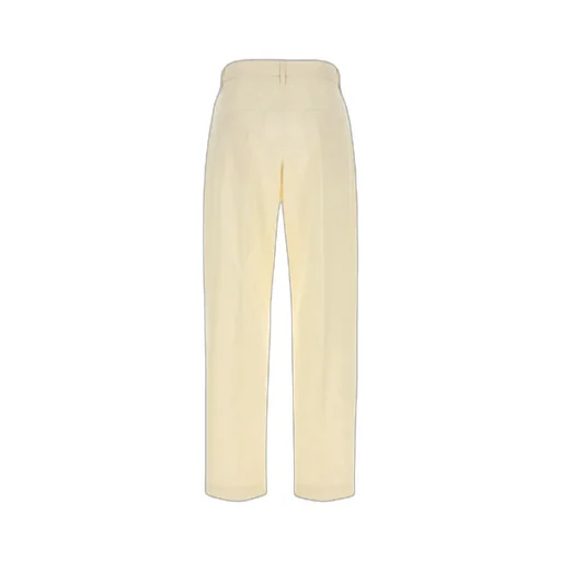 Jil Sander Pleat Detailed Straight Leg Pants