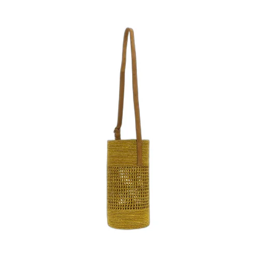 Khaite Billie Woven Small Bucket Bag