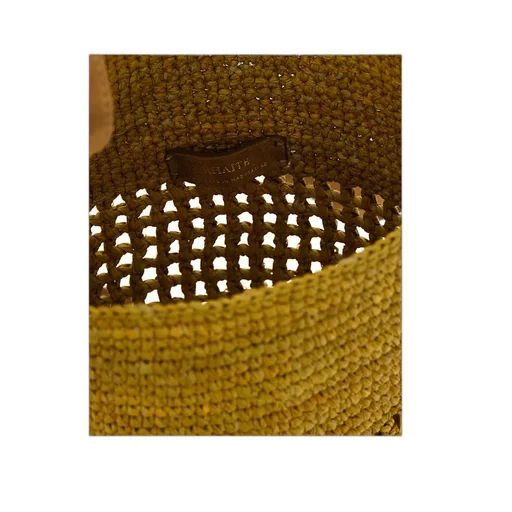 Khaite Billie Woven Small Bucket Bag