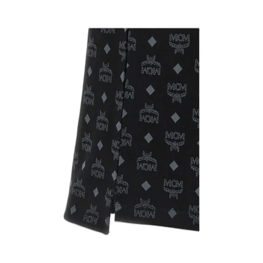 Mcm All-Over Logo Printed Polo Shirt