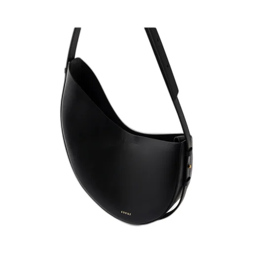 Solid Color Single-Shoulder Bag
