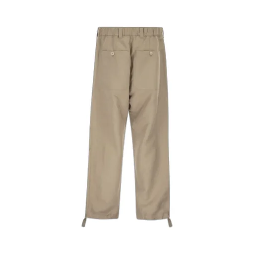 Patch-Pocket Drawstring Trousers