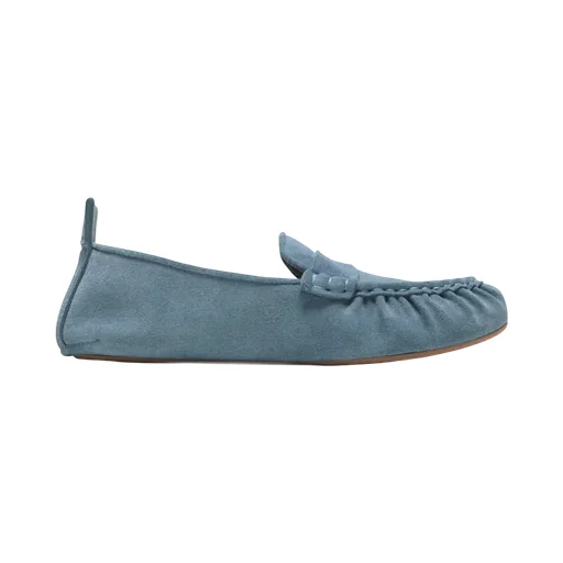 Suede Loafers