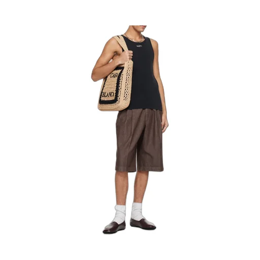 Natural Raffia Tote