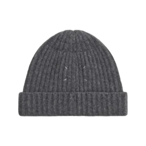 Maison Margiela Ribbed Turned-Up Brim Beanie
