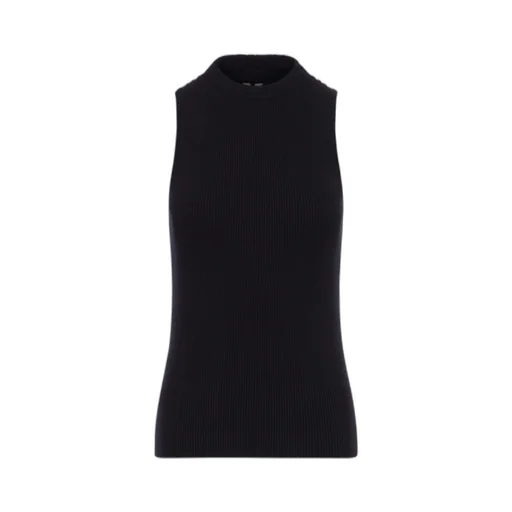 Rick Owens Crewneck Knitted Tank Top