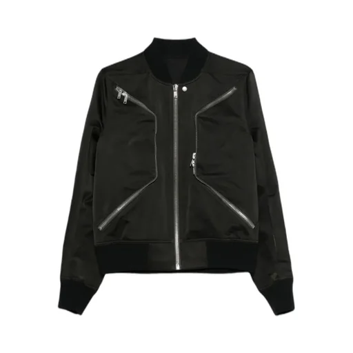 Rick Owens Zipped Bomber Jacket