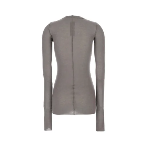 Rick Owens Long Sleeved Knitted T-Shirt