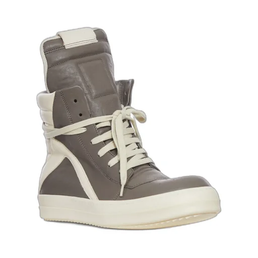 Lace-Up High-Top Casual Shoes