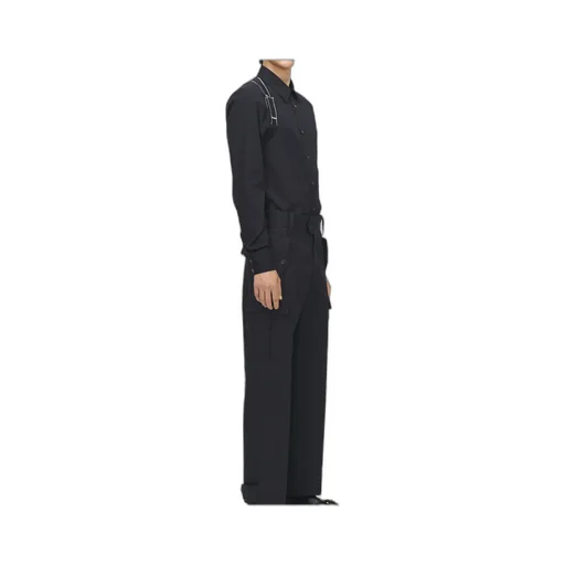 Alexander Mcqueen Harnes Long-Sleeved Shirt